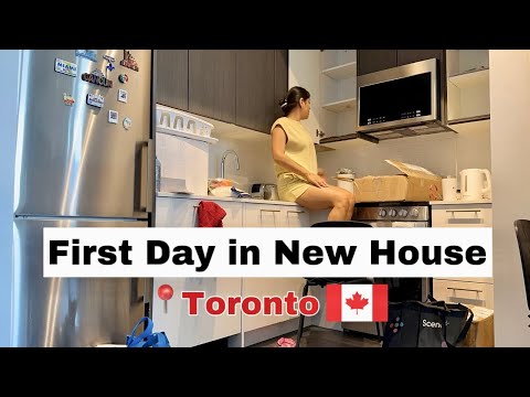 Emotional first day in Brampton | Moving Vlog part-4 | #indianbloggerincanada