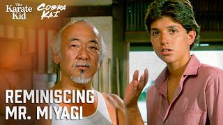 Reminiscing About Mr. Miyagi | Cobra Kai Compilation