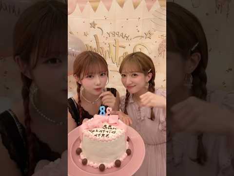 昨日の動画みてくれた?🎂😘💞髪型おそろーいだいすき #noa #shorts
