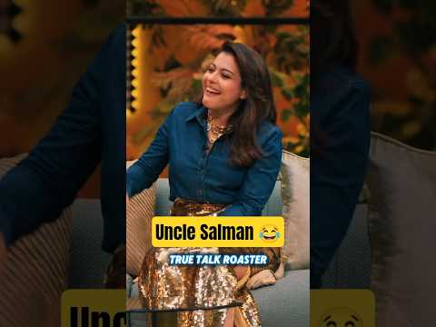 Kajol Called Uncle Salman Khan 😂🔥 #kajoldevgan #salmankhan #talkshow #viralshorts #shorts