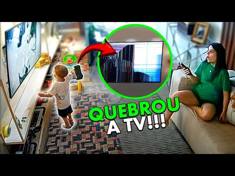 MEU FILHO QUEBROU UMA TV DE R$10.000,00 REAIS