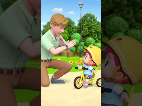Bike Safety Rules to Keep in Mind! #bebefinn #shorts #kidssong