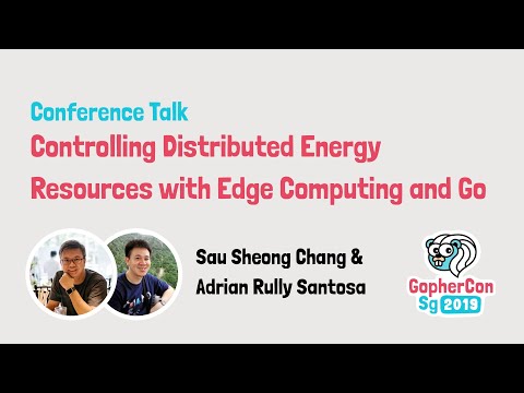Controlling Distributed Energy Resources with Edge Computing and Go