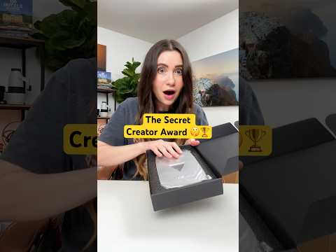 You can get it too!! Thanks ​⁠​⁠​⁠​⁠@YouTube 🥹 ! #creatorawards   #silverplaybutton