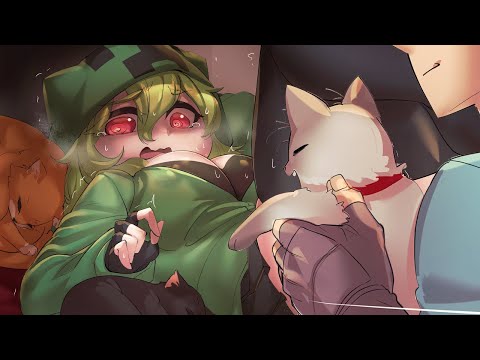Creeper-Chan Hates Cats! 【ONESHOT】
