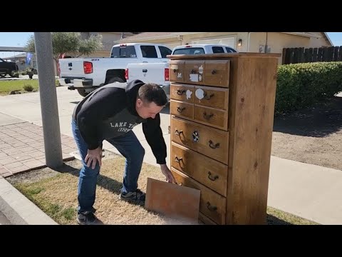 How an old dresser can make your kitchen prettier and more organized Really!