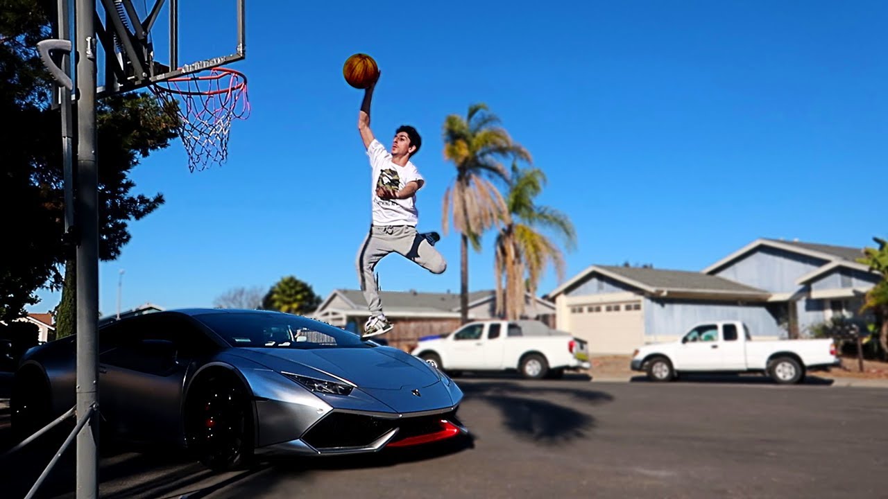 I ACTUALLY DUNKED OVER MY LAMBORGHINI NOT CLICKBAIT FaZe Rug