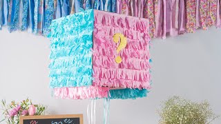 Piñata fácil para gender reveal | Craftología