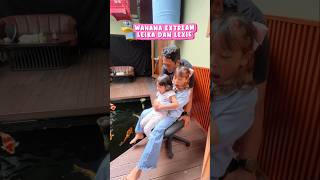 WAH LEIKA SAMA LEXIE NAIK APA INI 🙀😱 #leika #viral #trending #shorts