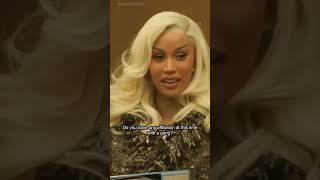 Le hacen preguntas incomodas a Cardi B en la corte 😱 #lamusicaapp #cardib #shorts