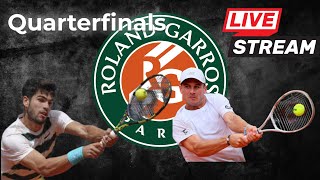 Carlos Alcaraz vs Tommy Paul  | 2025 French Open | Play by Play Commentary