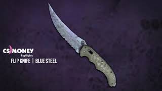 Flip Knife Blue Steel Gameplay