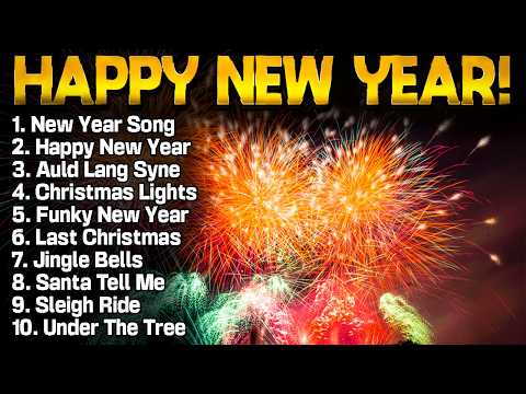 Happy New Year Songs 2025 🎆 Happy New Year Music Mix 🎉 New Year Fireworks 2025 🎊 New Years Eve Music