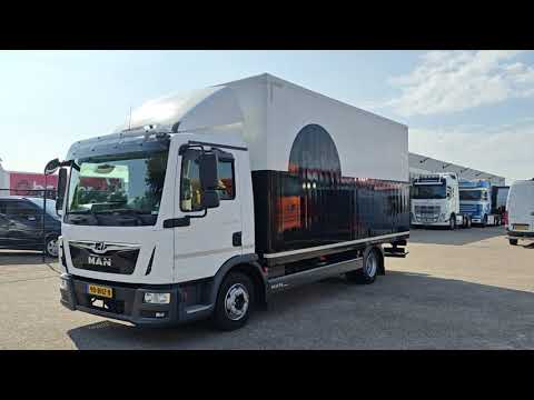 MAN TGL 7.150 4x2 Dagcab Euro6B - 7T - GeslotenBak 5.4m - Elec. Roldeur - 242.000km - 12/2025 APK | Vrachtwagens | Gesloten bak