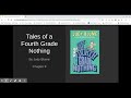 Exploring Chapter 9 of Tales of a Fourth Grade Nothing