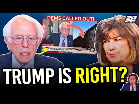 Bernie Sanders TURNS ON Democrat Party Over Illegal Immigration in STUNNING CNN Interview