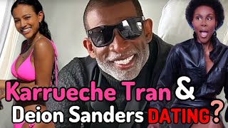 💛🌤️ Karrueche Tran stayed by Deion Sanders’ side during life-saving surgery! They’re a COUPLE? 👀💋
