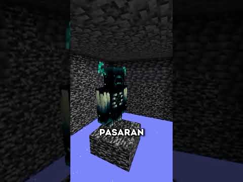ESTO PASA SI DEJAS A UN WARDEN EN EL VACÍO POR 24 HORAS EN MINECRAFT! 😨 #shorts