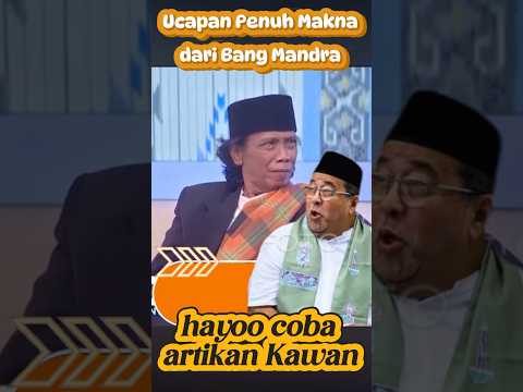 Bang Mandra gak Kenal Wagub DKI #kdm ##ranokarno #dkijakarta #gubernur