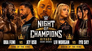 WWE NIGHT OF CHAMPIONS WATCH PARTY 🤼‍♂️