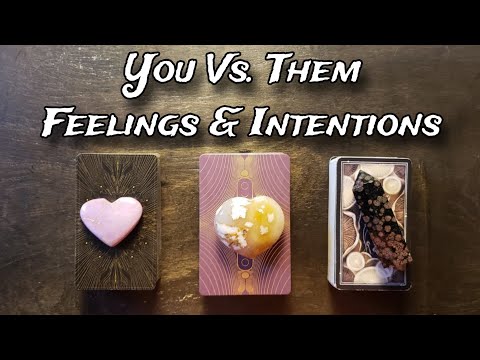 💜 You VS. Them | Feelings & Intentions 💜💫 Pick A Card Love Reading