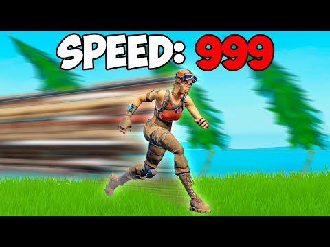 Fortnite, But Your Speed Increases
