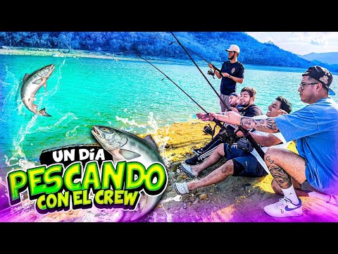 🔥VIAJANDO CON EL CREW RETOJORJAIS, UN DIA PESCANDO🔥