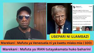 Marekani : Mafuta ya Venezuela ni ya kwetu miaka 100 / Mafuta ya IRAN tutayachukua huko BAHARINI .