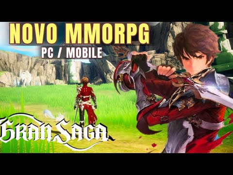 SAIU GLOBAL! NOVO MMORPG pra PC e MOBILE | GRAN SAGA GLOBAL VALE A PENA? GAMEPLAY BR DOWNLOAD