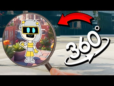 Find Garnold Human - Incredibox Sprunki | Finding Challenge 360º VR Video - TDC Tan