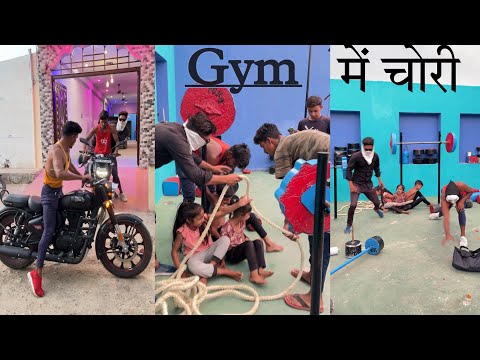 Gym me chori 😱😂 || stealing at the gym || MAHIPAL SINGH FITNESS ||