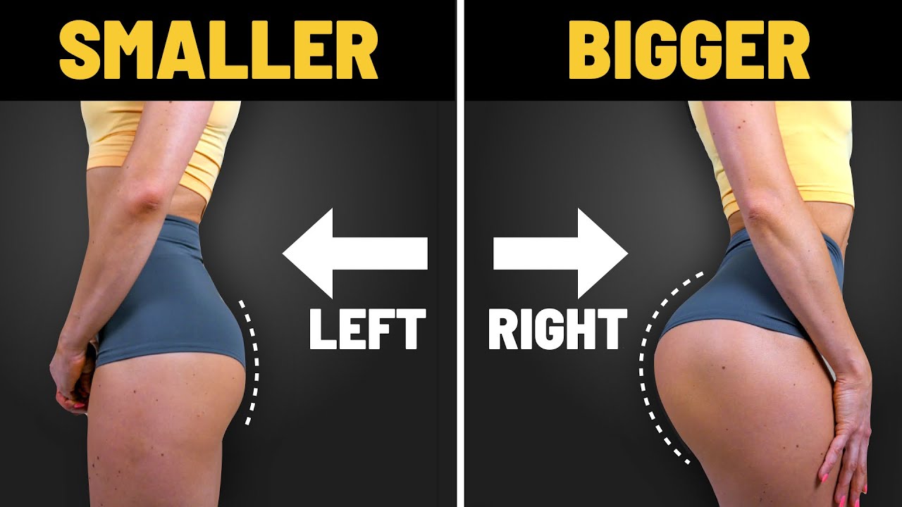 Why is ONE BOOTY SMALLER? (Just Do THIS) - getfitbyivana