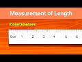 Measuring Length: Rulers, Meters, and Centimeters