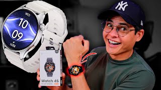 Um SMARTWATCH BOM E BARATO? HAYLOU WATCH 4S com GPS! Unboxing e Impressões