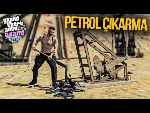 GTA 5 GRAND RP DE OTOMATİK PETROL ÇIKARMA NASIL YAPILIR ? KOLAY PARA KAZANMA REHBERİ