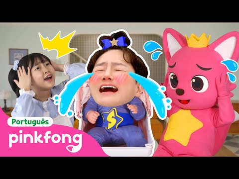 Cuidando do SUPER BEBÊ 👶 | Super Solução Sammy 2 | Pinkfong, Bebê Tubarão! Canções para Crianças