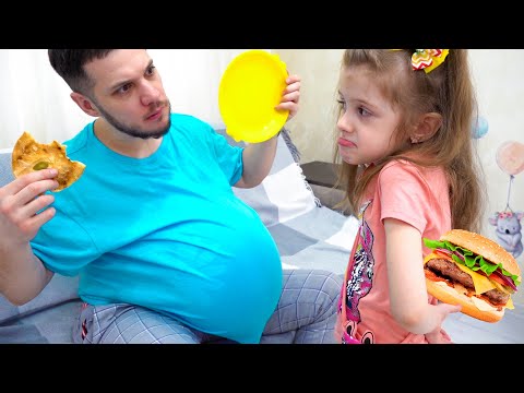 prepara comida saludable para papá ninos comer
