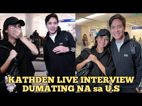 [FULL VIDEO] KathDen Interview! NAKARATING na sa US • KathDen tinanong sa Real Score nila