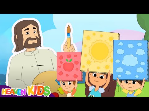 🖍️Aprendamos los colores ¡Del Rojo al Azul!🎨✨Música Infantil 2025🎵 | Heaven Kids 🎈✨