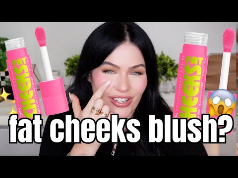 No Filler Needed for Fat Cheeks? NYX Blush Review!