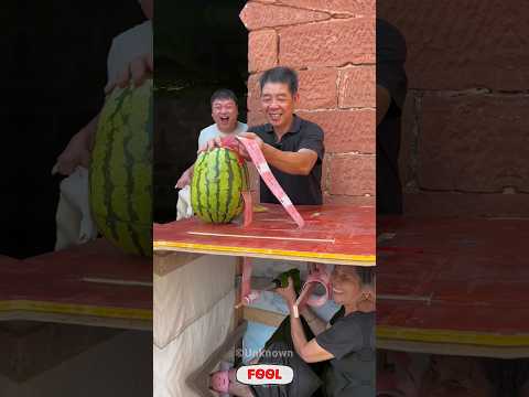 Made Chintu a fool and took away his watermelon part -2 🍉😲 #shorts