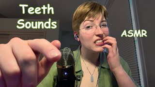 ASMR Teeth Sounds and Spit Painting