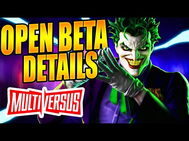 Mutiversus Open Beta New Info