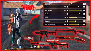 A MELHOR SENSIBILIDADE PERFEITA COM e SEM DPI PARA (DESERT, UMP, M1014, AC80) DEPOIS DA ATUALIZAÇÃO!