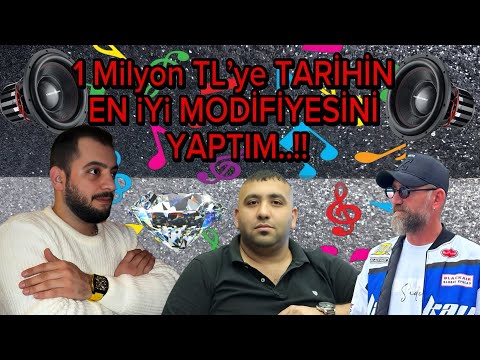 Çıldırdım arabama 1 milyon TL’ye Modifiye yaptım. 😱 #modifiye