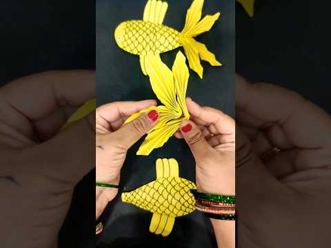 Cute Little Fish ?#papercraft #shorts @nipun_up
