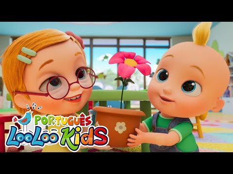 Florzinha do Meu Jardim + Sapinho Verde 🌼🐸 | Músicas Infantis Divertidas – LooLoo Kids Português