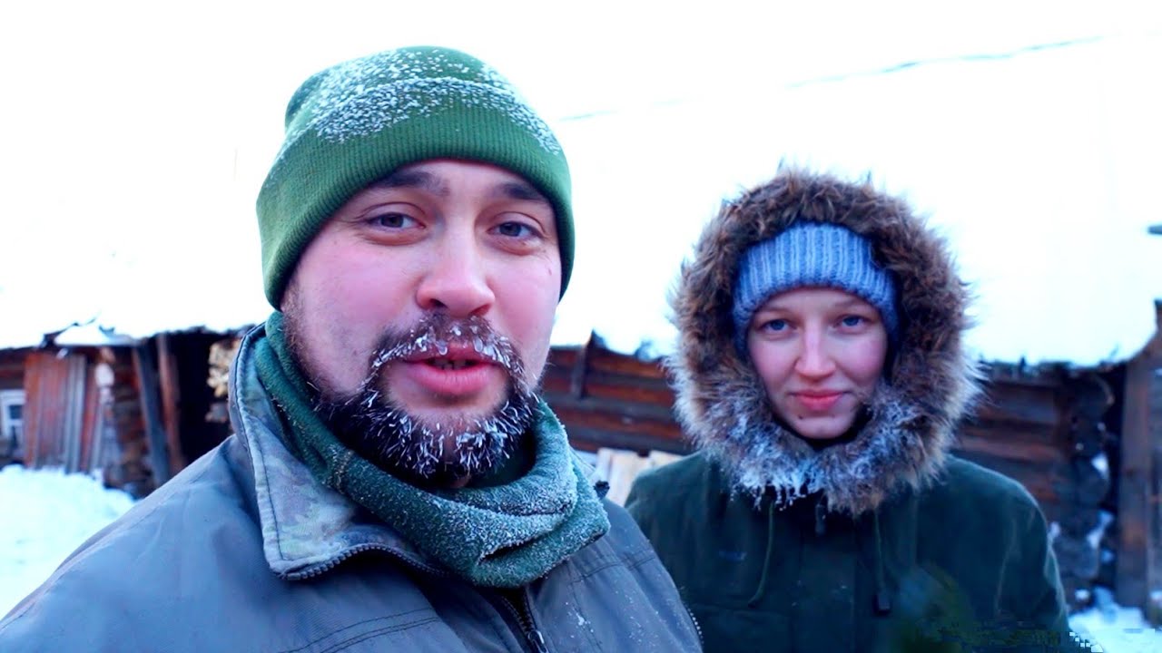 Чем согреваются в морозы деревенские люди - горячие калачи из печки и квашеная капуста