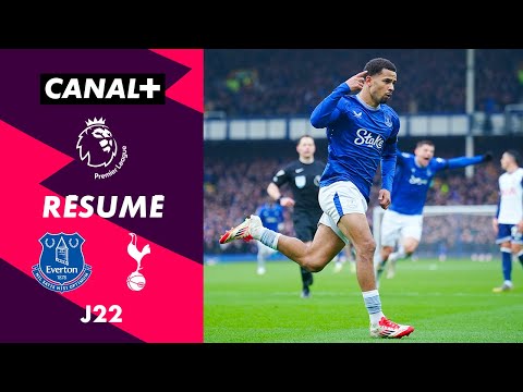 Résumé d'Everton / Tottenham - Premier League 2024-25 (J22)