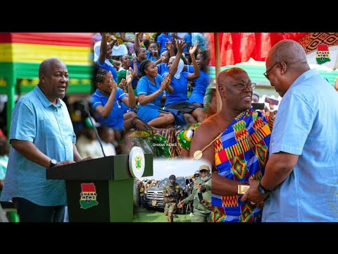 Prz Mahama Gorgeously arrive @ Kumasi Jubilee Park for his Ashanti ThankYou Tour with Asiedu Nketiah